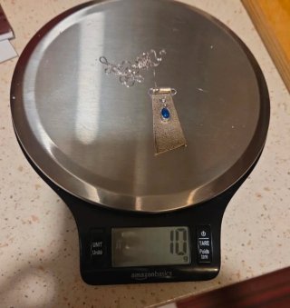 Ciondolo elfico argento 925 e lapislazzuli