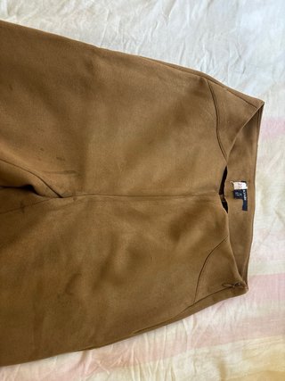 Pantalón de ante marrón