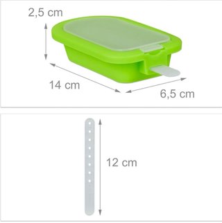 Moldes para Helados / Polos Caseros (Pack 4)