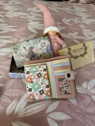 Cartera billetero monedero estampado