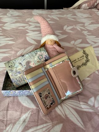 Cartera billetero monedero estampado