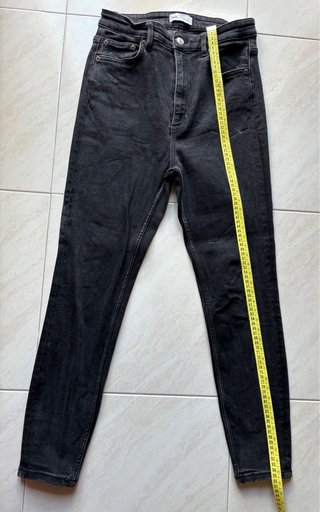 Jeans Zara Skinny Tiro Alto M/L