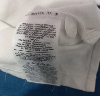 Polo Nike blanco