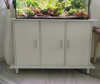 Mueble auxiliar blanco 3 puertas