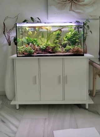 Mueble auxiliar blanco 3 puertas
