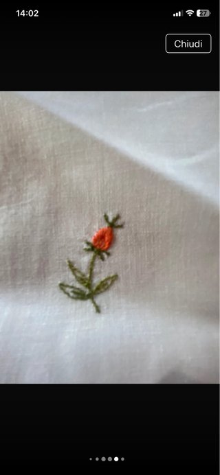 Tovaglietta 80cm x 80cm con 6 tovaglioli ricamati