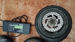 Lote de ruedas completas motores, centralitas