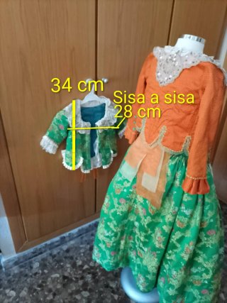 Traje de Fallera Niña
