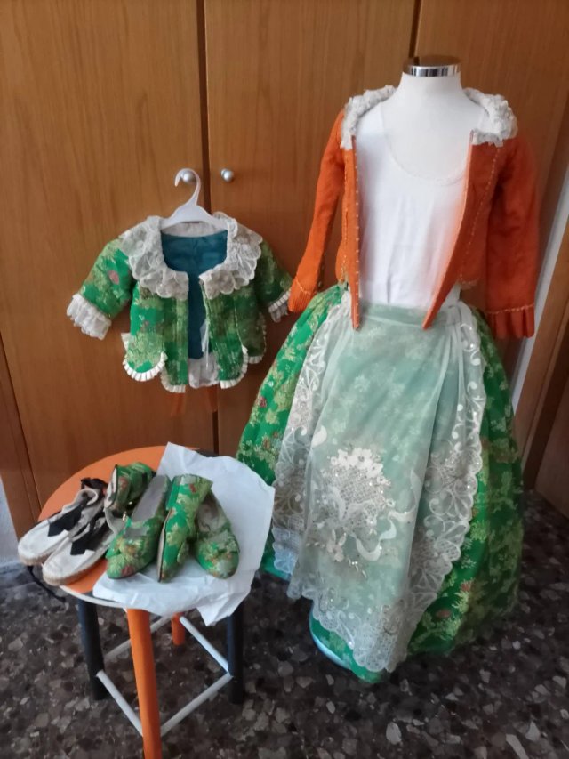 Traje de Fallera Niña
