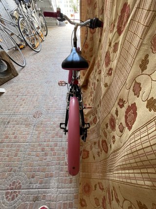 Bicicleta infantil Btwin rosa