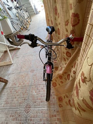 Bicicleta infantil Btwin rosa