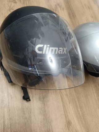 2 Cascos Moto Climax Visera Transparente