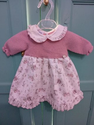 Pack vestidos Invierno Bebé 4-6 Meses
