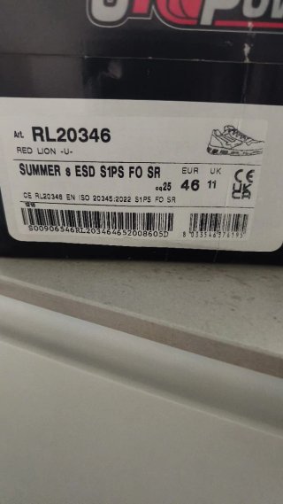 Botas de seguridad Power grises y verdes