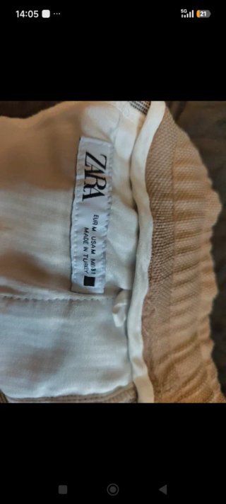 Pantalón chino hombre beige