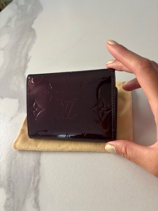 Cartera Louis Vuitton Vernis Morado