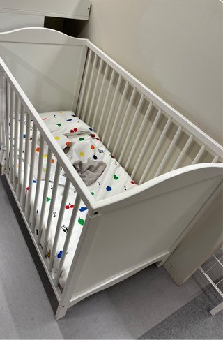 Cuna blanca IKEA