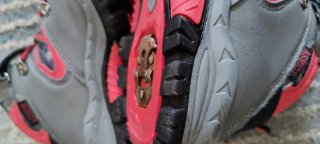 Botas de montaña niño n° 36, un solo uso,