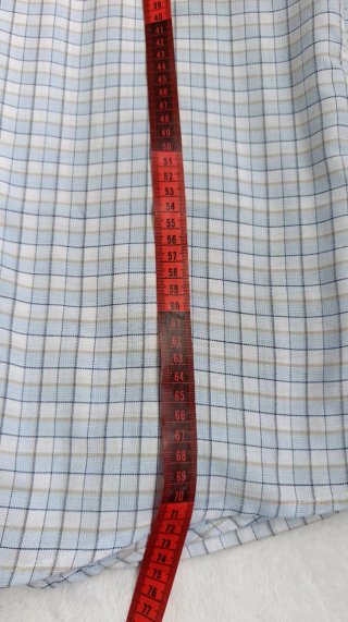 Camisa Emporio Armani cuadros azul y blanco