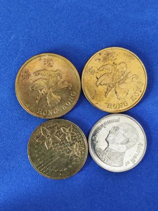 Lote  Asia monedas