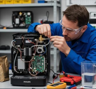 Servicio de reparación y limpieza cafeteras
