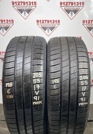 205 55 17 V GOODYEAR RUEDA PREMIUM YA MONTADA