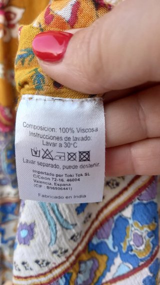 Blusa Natura Multicolor Estampada Talla XL