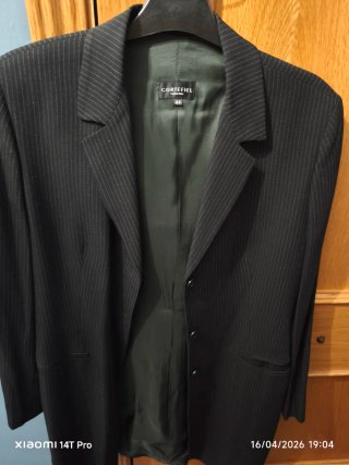 Levita Cortefiel Raya Negra Talla 44