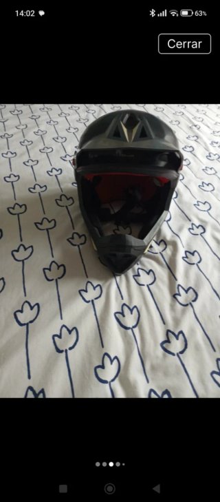 Casco Btwin Enduro Talla M