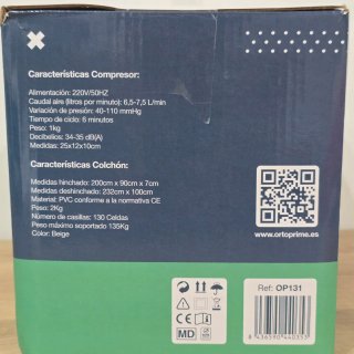 Materasso Antidecubito OrtoPrime Celle ad Aria