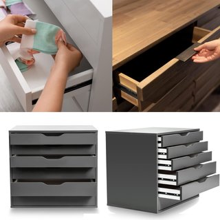 Neuhall rieles cajón acero extracción parcial