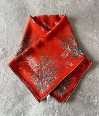 Foulard vintage Oleg Cassini seta