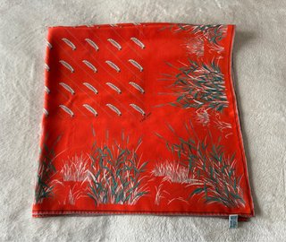 Foulard vintage Oleg Cassini seta