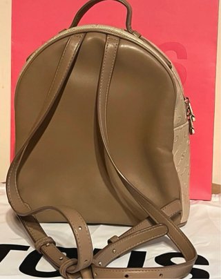 TOUS mochila Script Day, color Beige