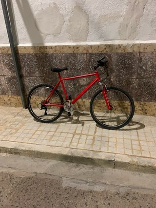 Bicicleta de Montaña Roja