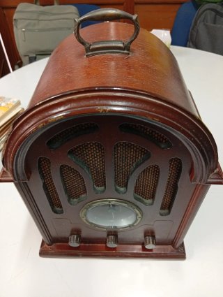 Radio Vintage Madera Marrón