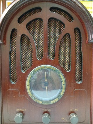Radio Vintage Madera Marrón