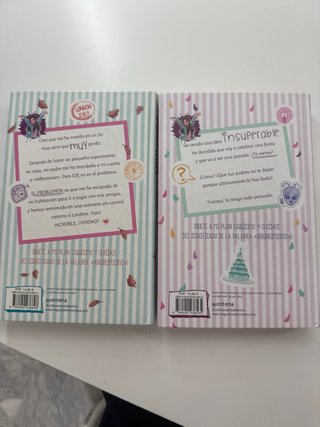 dos libros de la diversión de Martina.