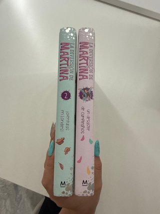dos libros de la diversión de Martina.