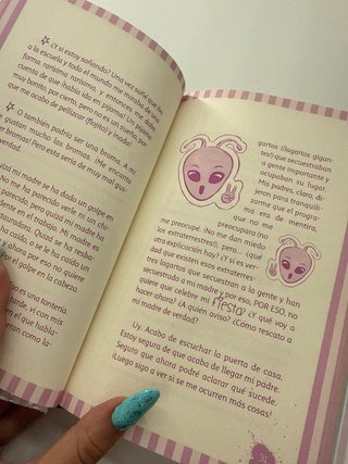 dos libros de la diversión de Martina.