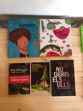 Libros,precio x cada uno