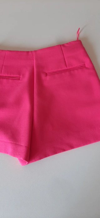 Gonna pantalone rosa