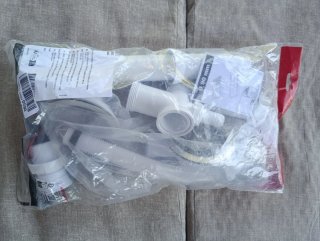 Wirquin SP265 Sifone con 2 pilette