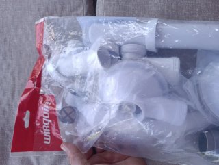 Wirquin SP265 Sifone con 2 pilette