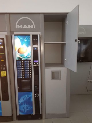 Encastrado maquinas vending