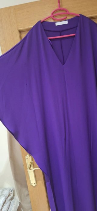Vestido Morado Mango Talla M