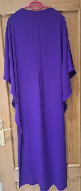 Vestido Morado Mango Talla M