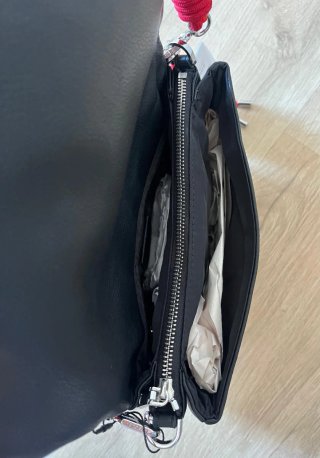 Bolso Desigual Mickey Negro y Rojo