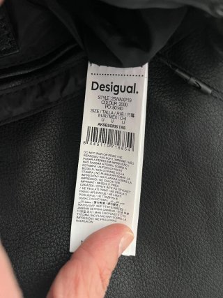 Bolso Desigual Mickey Negro y Rojo