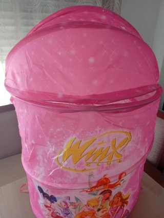 Cesto/Bombo Juguetes Winx Club Rosa